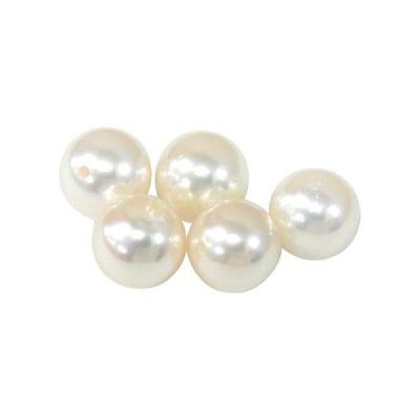 アコヤ真珠(上) ラウンド(片穴) 7-7.5mm - アサオ工芸オンライショップ