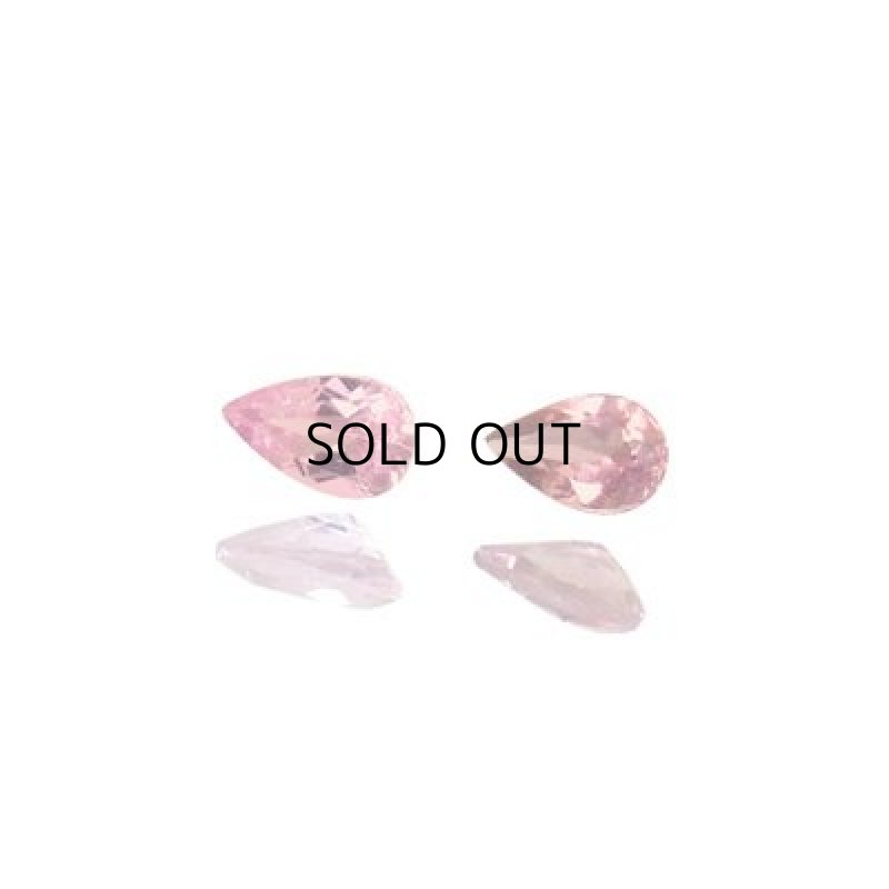 画像1: ピンクトルマリン ペアシェイプ 2X4mm (1)