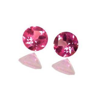 ピンクトルマリン ラウンドカット 4.25mm - アサオ工芸オンライ