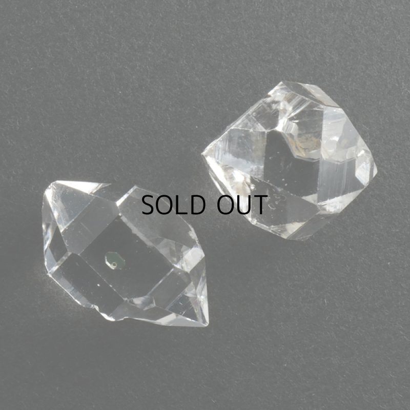 画像2: クォーツ(ハーキマー)A 結晶 15-16mm (2)