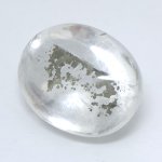 画像2: パイライトＩＮクォーツ オーバル 13.2x16.5mm (2)