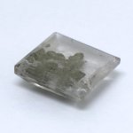 画像2: パイライトＩＮクォーツ バゲット 11.5x11.8mm (2)