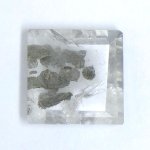 画像1: パイライトＩＮクォーツ バゲット 11.8x11.9mm (1)