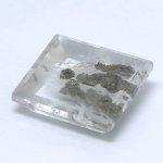 画像2: パイライトＩＮクォーツ バゲット 11.8x11.9mm (2)