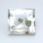 画像1: パイライトＩＮクォーツ バゲット 12.4x12.7mm (1)