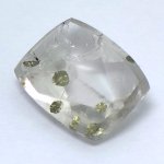 画像2: パイライトＩＮクォーツ クッション 10.6x13.7mm (2)