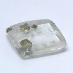 画像2: パイライトＩＮクォーツ クッション 13.1x14.1mm (2)