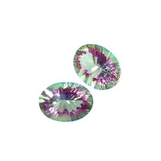 ミスティッククオーツ ミスティッククォーツ 1個 スモール 6x9 MM エメラルド ファセット