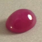 画像2: ルビー オーバルカボ 6.8x8.8mm (2)