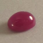 画像2: ルビー オーバルカボ 6.8x8.8mm (2)