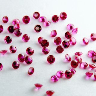 ルビー ルビー ダイヤカット 2.5mm - アサオ工芸オンライショップ