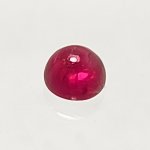 画像1: ルビー ラウンドカボ 4.25mm (1)