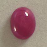 画像1: ルビー オーバルカボ 6.9x9.0mm (1)