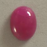画像1: ルビー オーバルカボ 7.0x9.0mm (1)