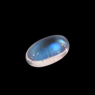 ロイヤルブルームーンストーン オーバルカボ 7.1x9.5mm - アサオ