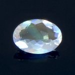 画像1: レインボームーンストーン オーバルカット 7.1x9.7mm (1)