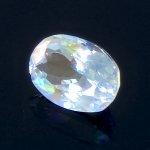 画像2: レインボームーンストーン オーバルカット 6.3x8.9mm (2)