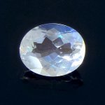 画像1: レインボームーンストーン オーバルカット 7.4x9.1mm (1)