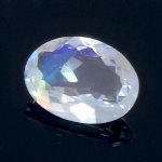画像2: レインボームーンストーン オーバルカット 7.6x10.5mm (2)