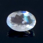 画像1: レインボームーンストーン オーバルカット 7.3x10.1mm (1)