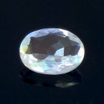 画像1: レインボームーンストーン オーバルカット 7.0x9.1mm (1)