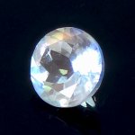 画像2: レインボームーンストーン ラウンドカット 7.4mm (2)