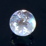 画像1: レインボームーンストーン ラウンドカット 7.6mm (1)