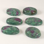 画像2: ルビーＩＮゾイサイト オーバルカボ 18-21mm (2)