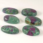 画像2: ルビーＩＮゾイサイト オーバルカボ 21-23mm (2)