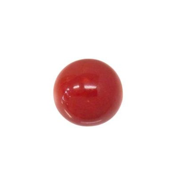 定番のお歳暮&冬ギフトの商品をすべ 丸玉(片穴) 赤サンゴ(血赤) 9.3mm アサオ工芸オンライショップ - コーラル、サンゴ