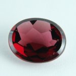 画像1: ロードライトガーネット ファンシーオーバル 9x11mm (1)
