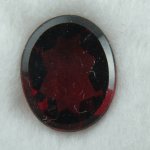 画像2: ロードライトガーネット ファンシーオーバル 9x11mm (2)