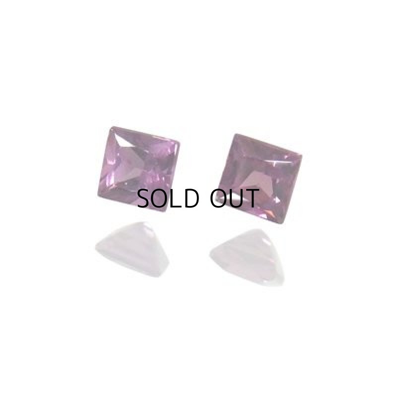 画像1: ロードライトガーネット プリンセスカット 3mm (1)