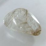 画像2: ルチレイテッドクォーツ ファンシーカボ (2)