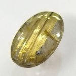 画像2: ルチレイテッドクォーツ オーバルバフ 16.5x21.1mm (2)