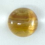 画像2: ルチルクォーツキャッツアイ オーバルカボ 7.7x8.0mm (2)