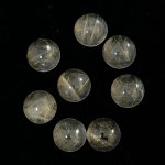 画像2: ルチレイテッドクォーツ(針少) ラウンドカボ 10mm (2)