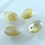 画像2: ルチレイテッドクォーツ(B) オーバルカボ 13x18mm (2)