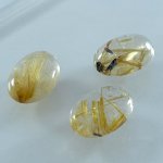 画像2: ルチレイテッドクォーツ オーバルカボ 13x19mm (2)