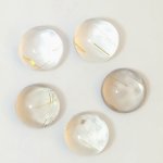 画像1: ルチレイテッドクォーツ ラウンドカボ 15mm (1)