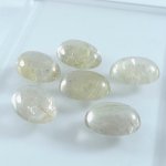 画像2: ルチレイテッドクォーツ オーバルカボ 15x20mm (2)