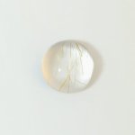 画像2: ルチレイテッドクォーツ ラウンドカボ 21.5mm (2)