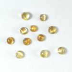 画像2: ルチレイテッドクォーツキャッツアイ ラウンドカボ 4mm (2)