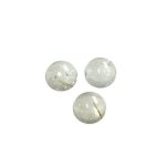 画像1: ルチレイテッドクォーツ(針少) ラウンドカボ 6mm (1)