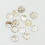 画像1: ルチレイテッドクォーツ ラウンドカボ 7mm (1)