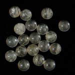 画像1: ルチレイテッドクォーツ(針少) ラウンドカボ 7mm (1)