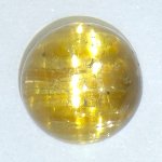 画像1: ルチルクォーツキャッツアイ ラウンドカボ 8.8mm (1)