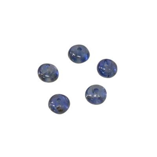 サファイア ボタンビーズ 3.75mm - アサオ工芸オンライショップ