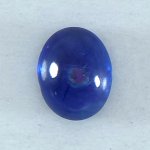 画像1: サファイア オーバルカボ 5.6x7.1mm (1)