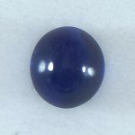 画像1: サファイア オーバルカボ 6.7x7.3mm (1)